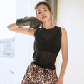 Load image into Gallery viewer, Mesh Sports Blouse | Women's Mesh Blouse | Monkey Business Gym
