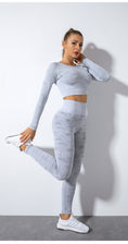 Load image into Gallery viewer, Yoga Top and Leggings | High Waist Yoga Set | Monkey Business Gym
