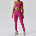 Load image into Gallery viewer, Sexy Beauty Back Yoga Clothes Outer Wear Pilates Running Fitness Exercise Yoga Suit Women
