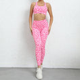 Load image into Gallery viewer, Leopard Print Yoga Set | Women's Workout Sets | Monkey Business Gym
